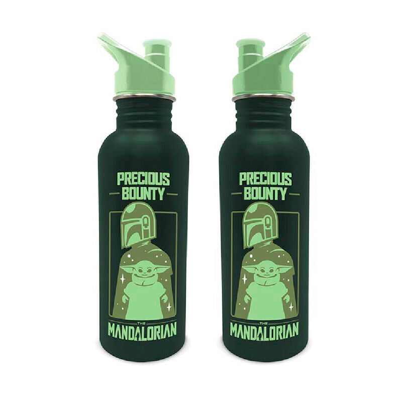 Cantimplora verde The Mandalorian Precious Bounty con Grogu