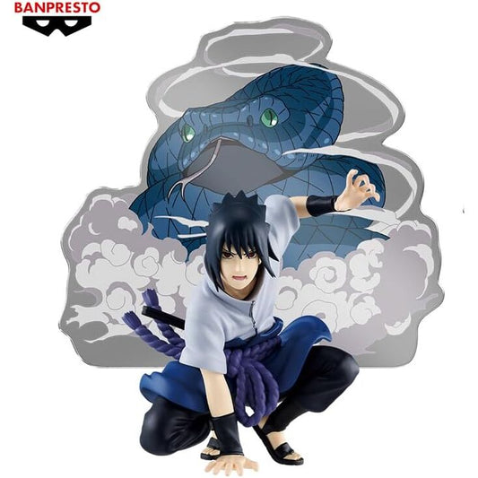 Figura de Sasuke Uchiha de Naruto Shippuden en pose de combate - 3