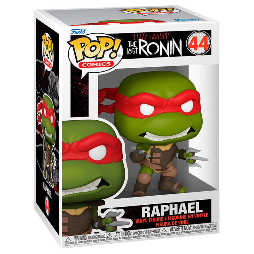 Figura Funko POP de Raphael de Tortugas Ninja The Last Ronin con máscara roja y armas tipo sai - 2