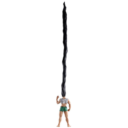 Figura de Gon de Hunter x Hunter con melena negra alargada y base gris - 3