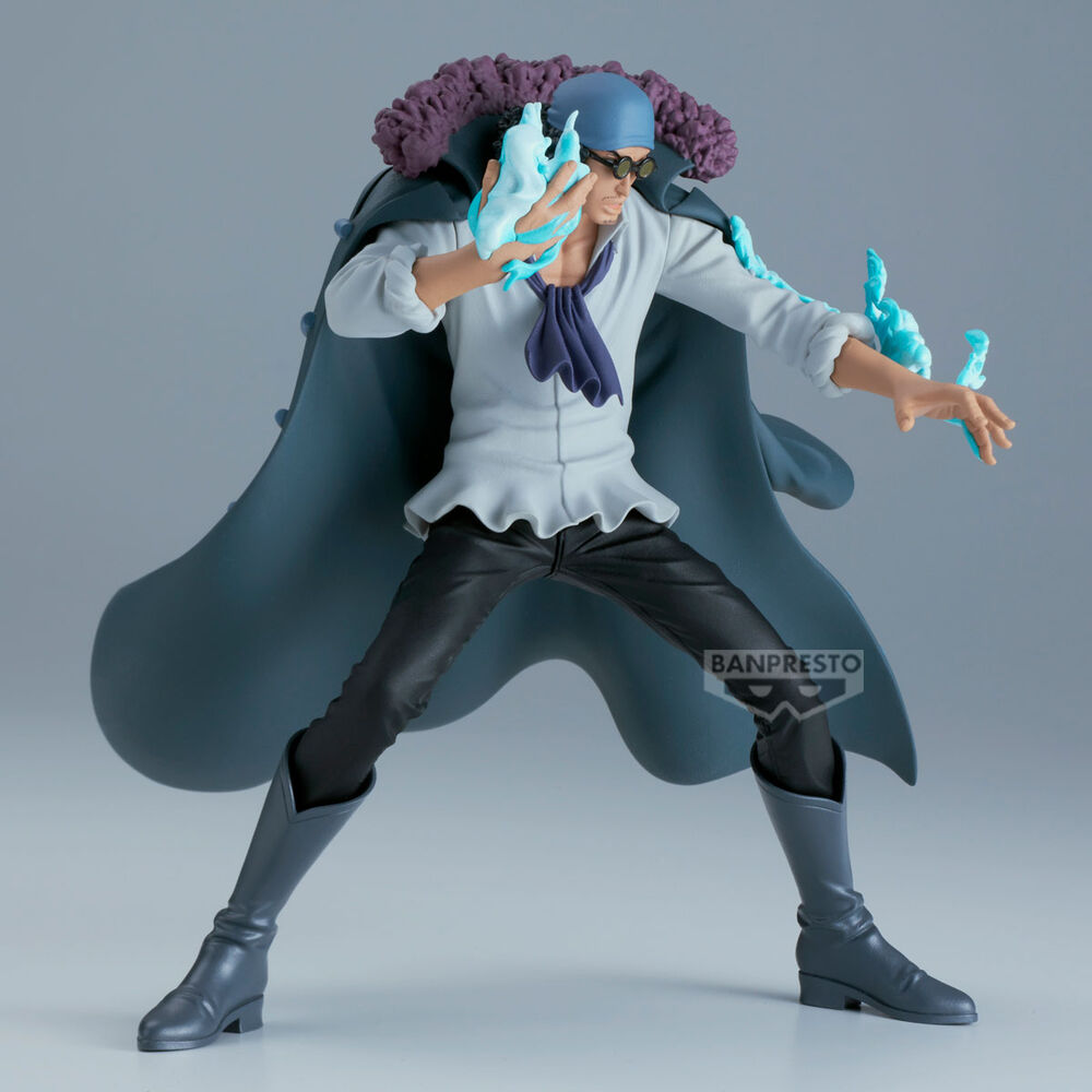 Figura Kuzan Battle Record de One Piece con efectos de hielo - 4