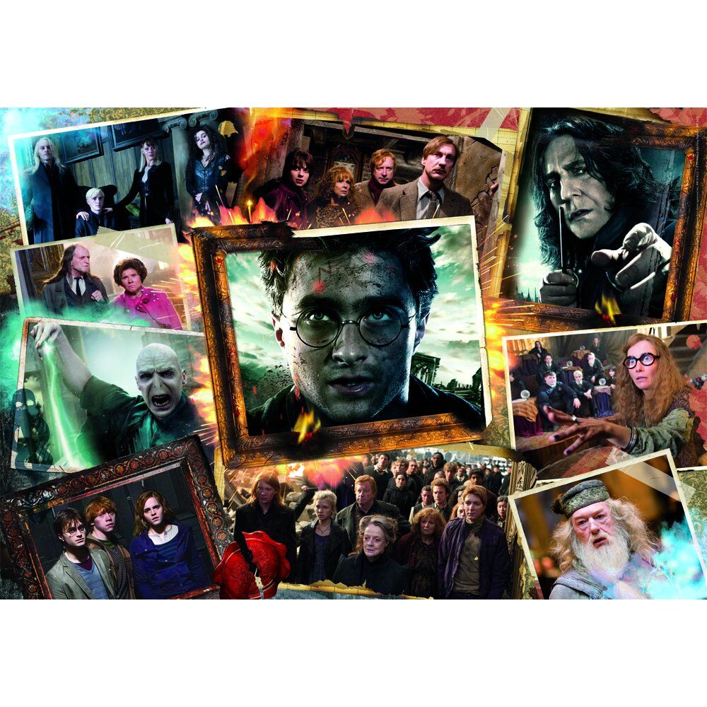 Puzzle Clementoni de Harry Potter de 1500 piezas con collage de personajes - 2