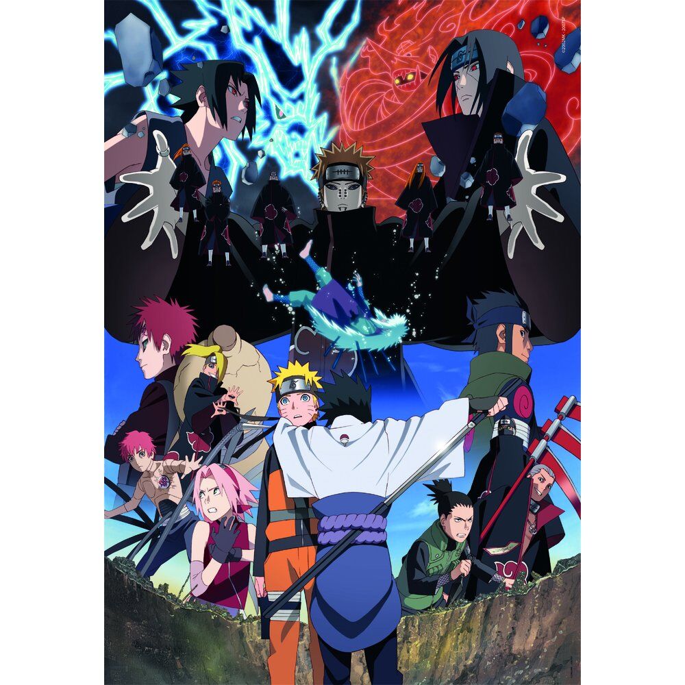 Puzzle Clementoni de Naruto Shippuden de 1000 piezas - 2