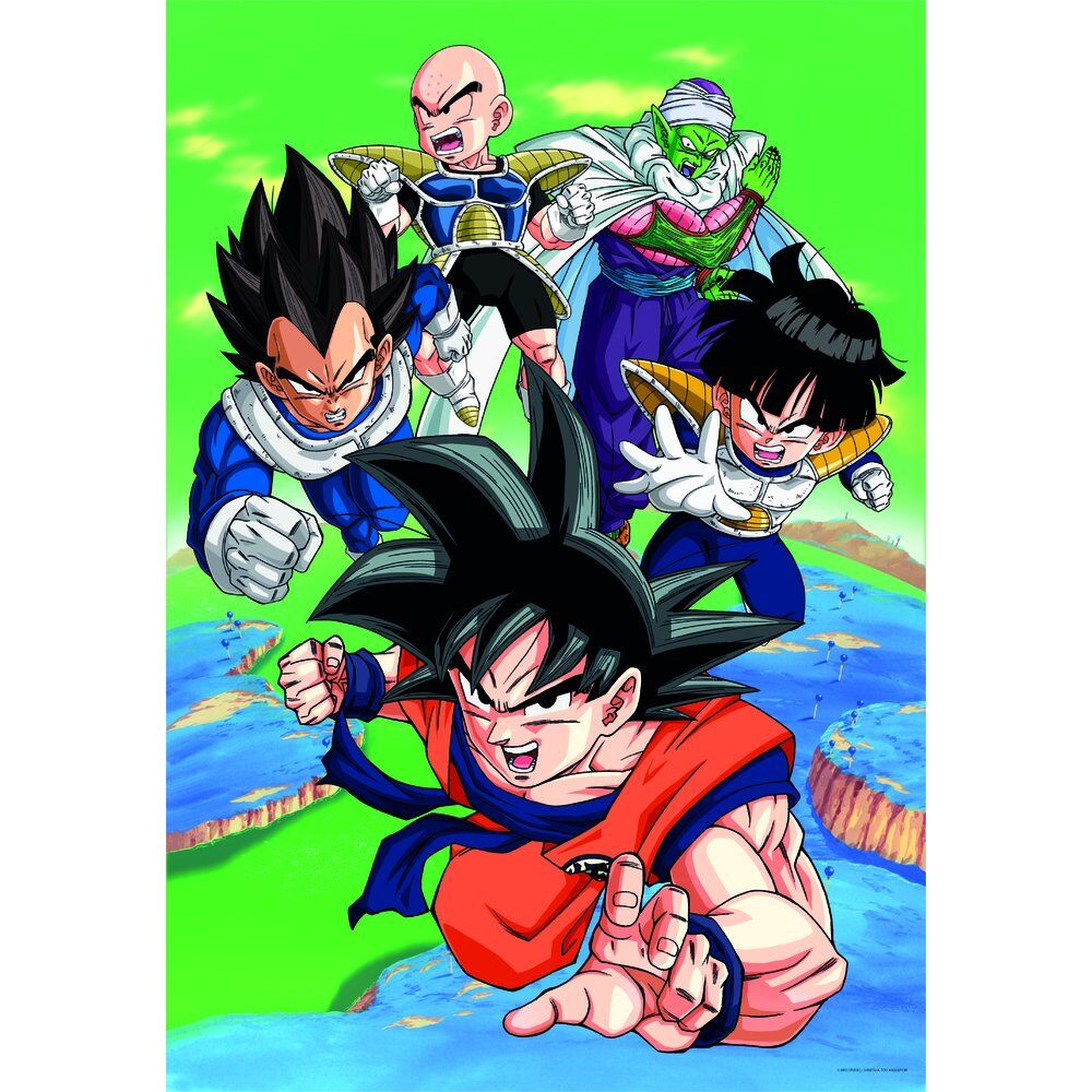 Puzzle Clementoni Dragon Ball Z de 1000 piezas con Goku y sus aliados - 2