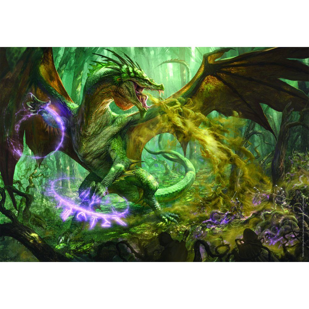 Puzzle Clementoni Dungeons & Dragons de 1000 piezas con dragones - 2
