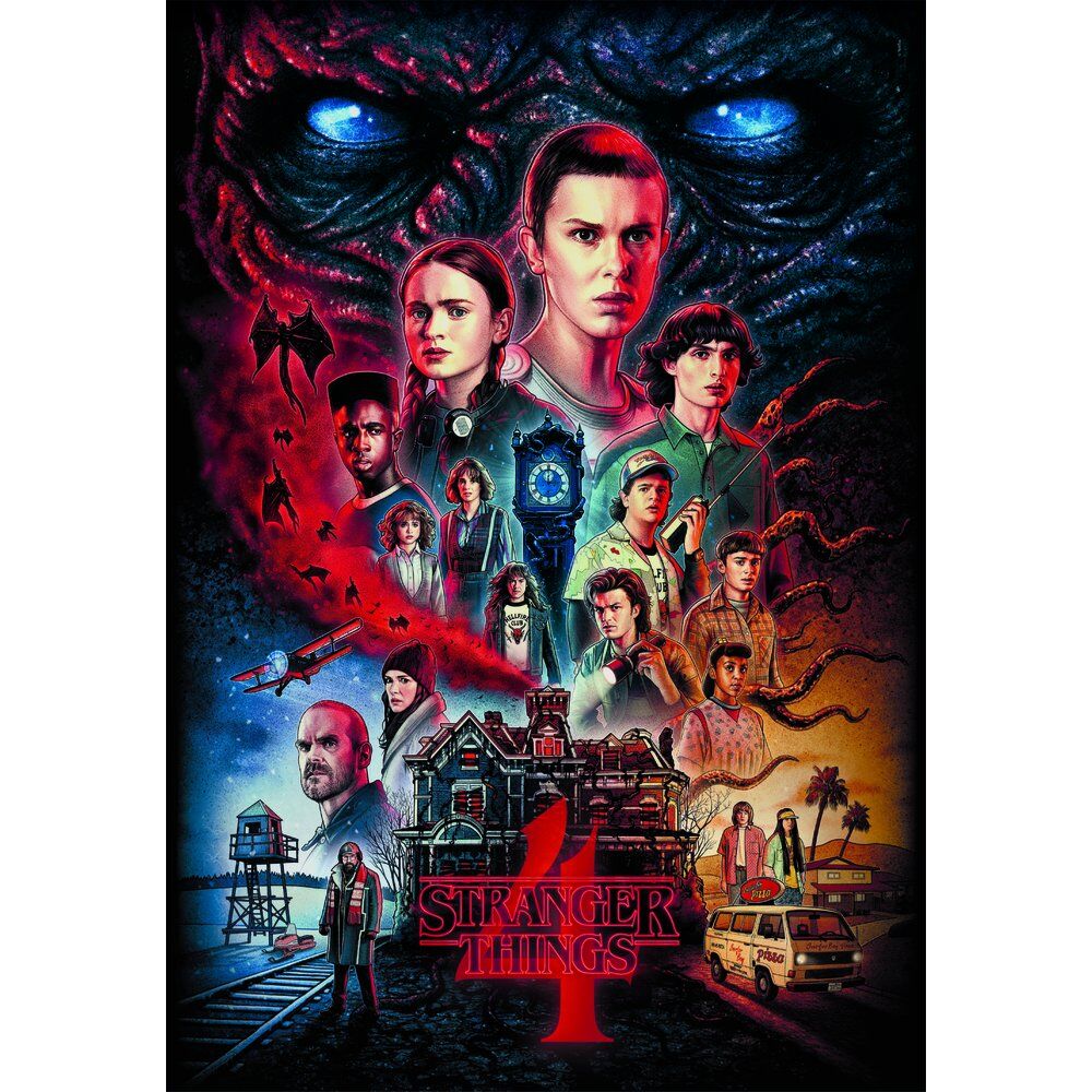 Puzzle Clementoni de 1000 piezas con ilustración de Stranger Things - 2