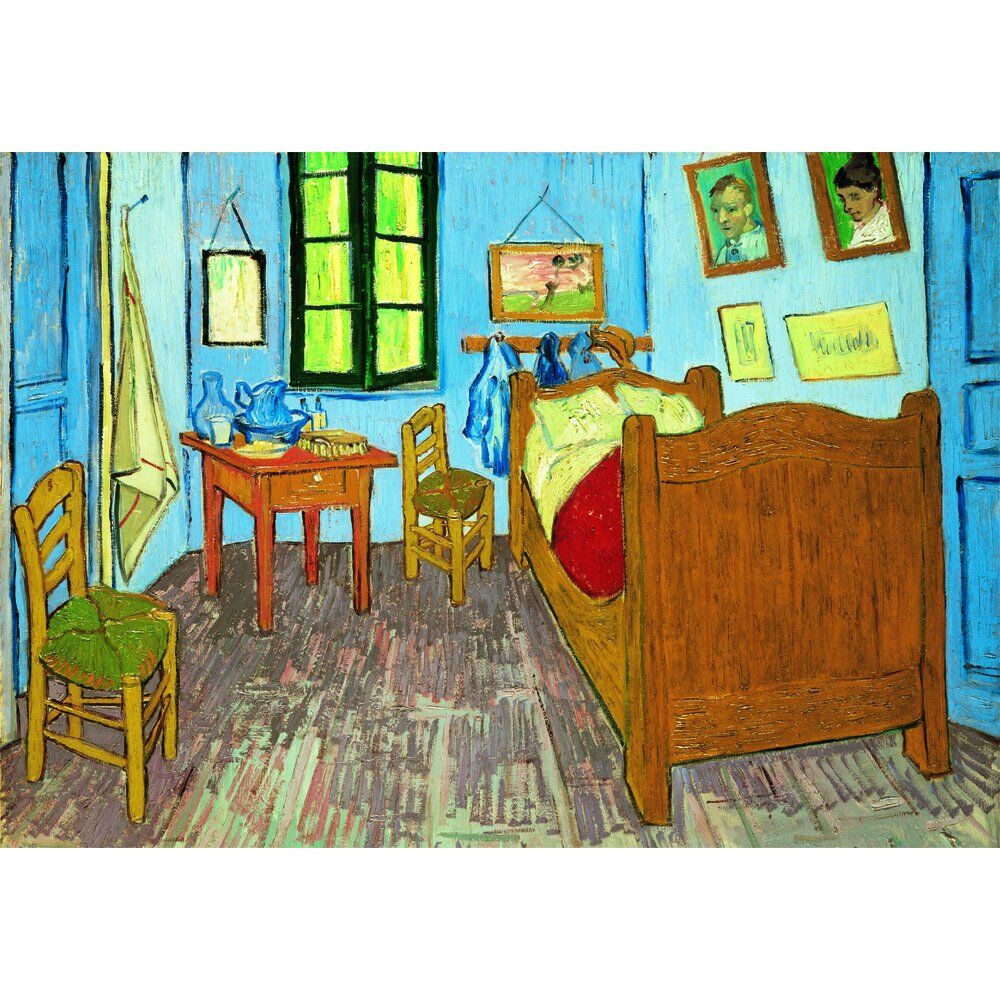 Puzzle Clementoni de 1000 piezas con La habitación en Arlés de Van Gogh - 2