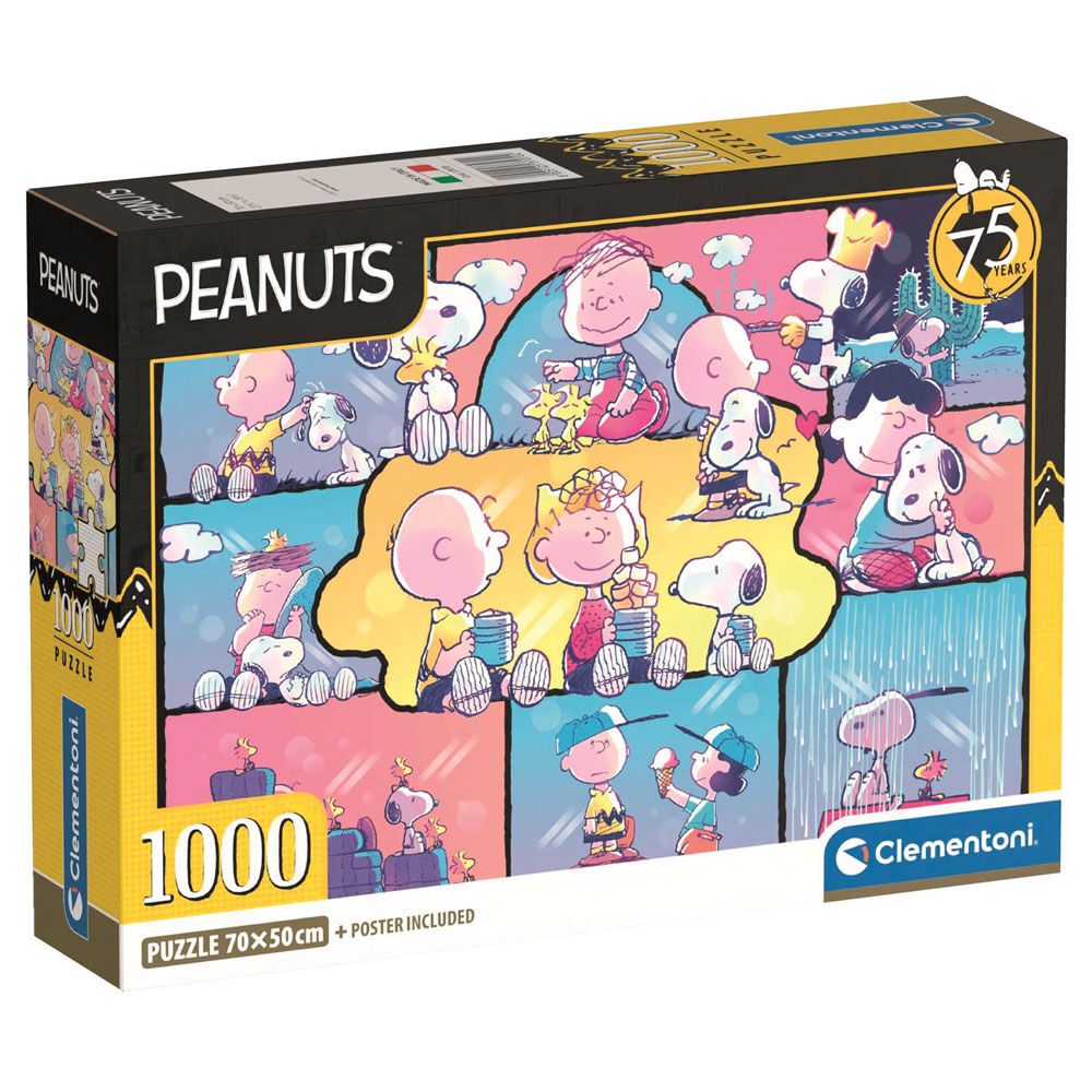 Puzzle Clementoni de Snoopy y Peanuts de 1000 piezas