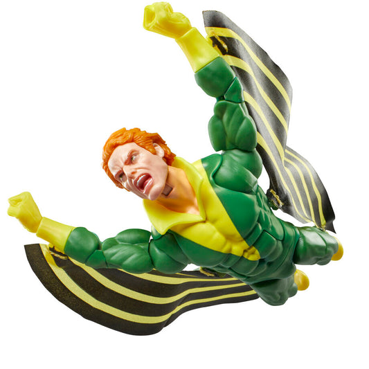 Figura articulada de Banshee de X-Men en verde y amarillo - 9