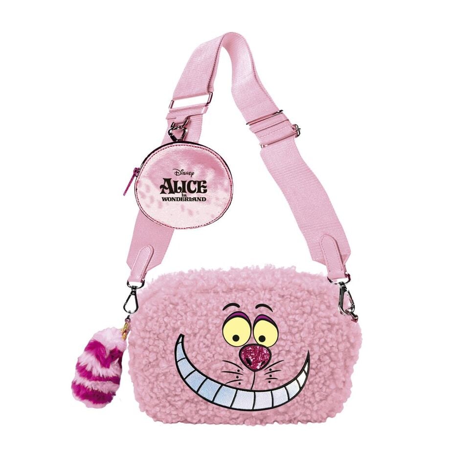 Bolso rosa del Gato de Cheshire de Alicia en el País de las Maravillas Disney