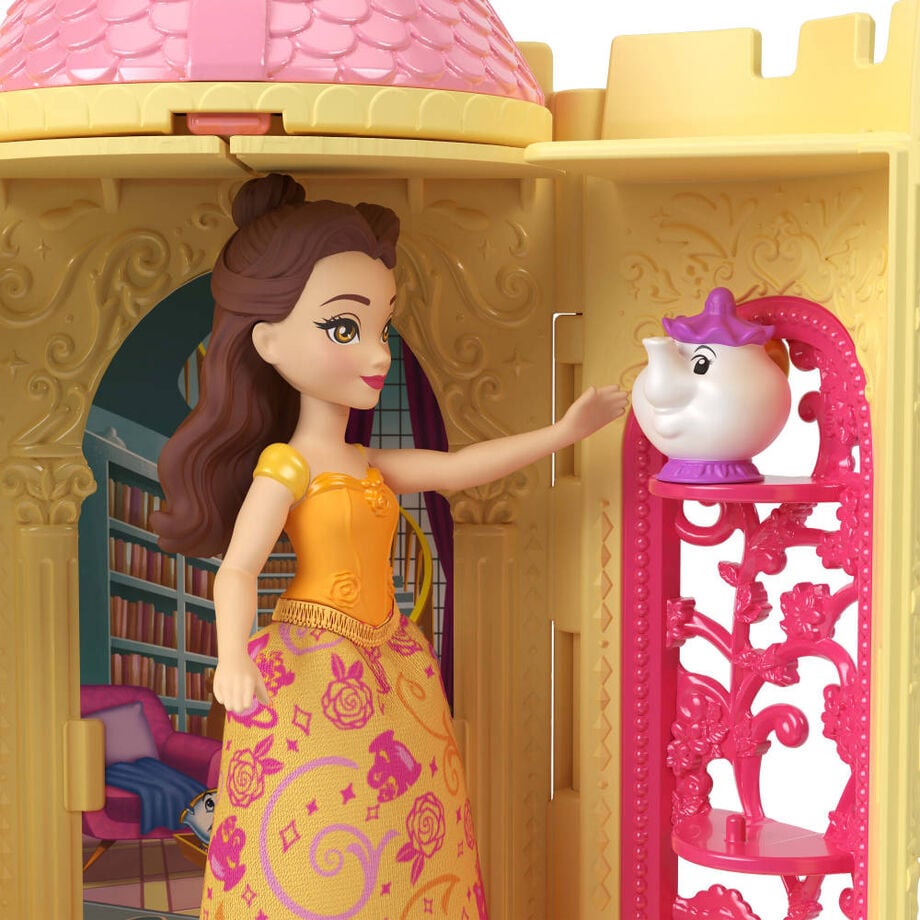 Muñeca mini de princesa Disney en torre sorpresa apilable - 6