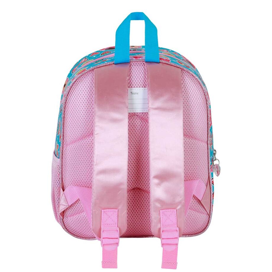 Mochila preescolar 3D de Minnie Disney en turquesa y rosa - 4
