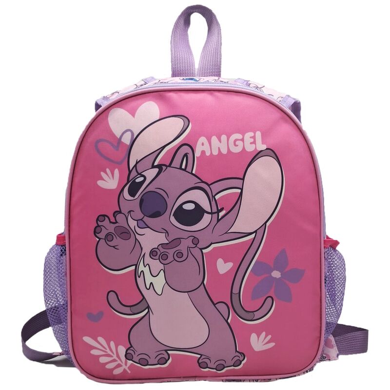 Mochila reversible Disney con diseños de Stitch y Angel - 4