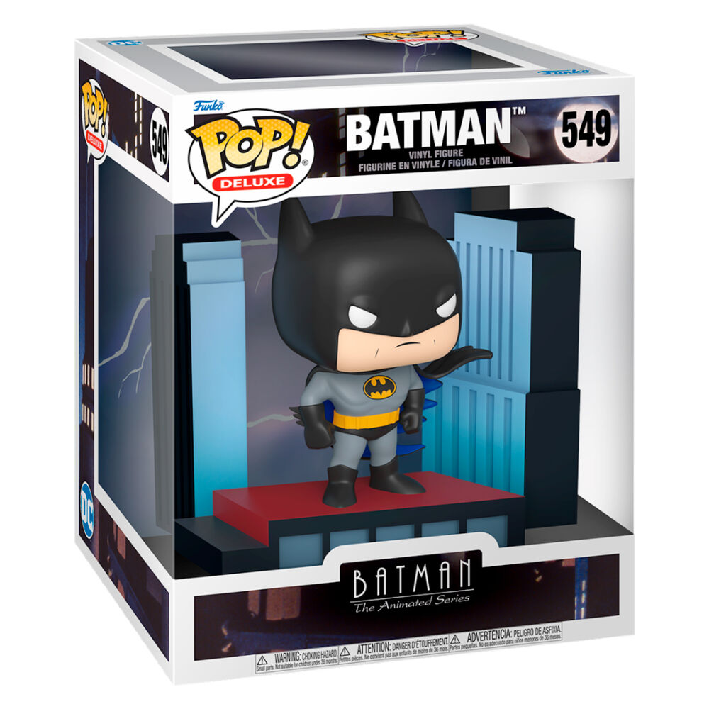 Figura FUNKO POP! Deluxe de Batman con diorama urbano - 2