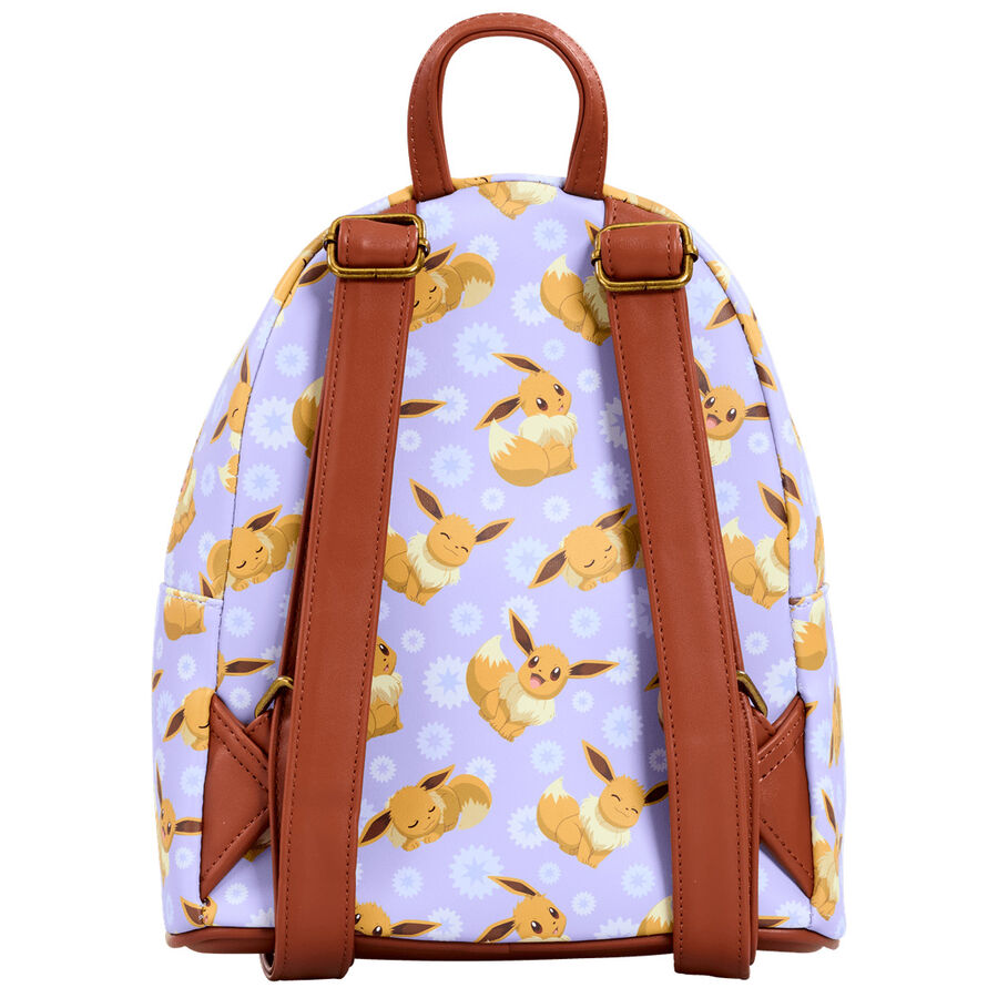 Mochila Loungefly de Pokémon con estampado de Eevee en color lila - 4