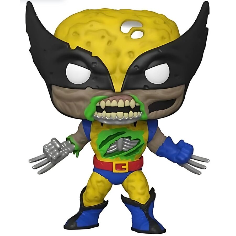 Figura FUNKO Pop! Zombie Wolverine de Marvel Zombies en caja - 3