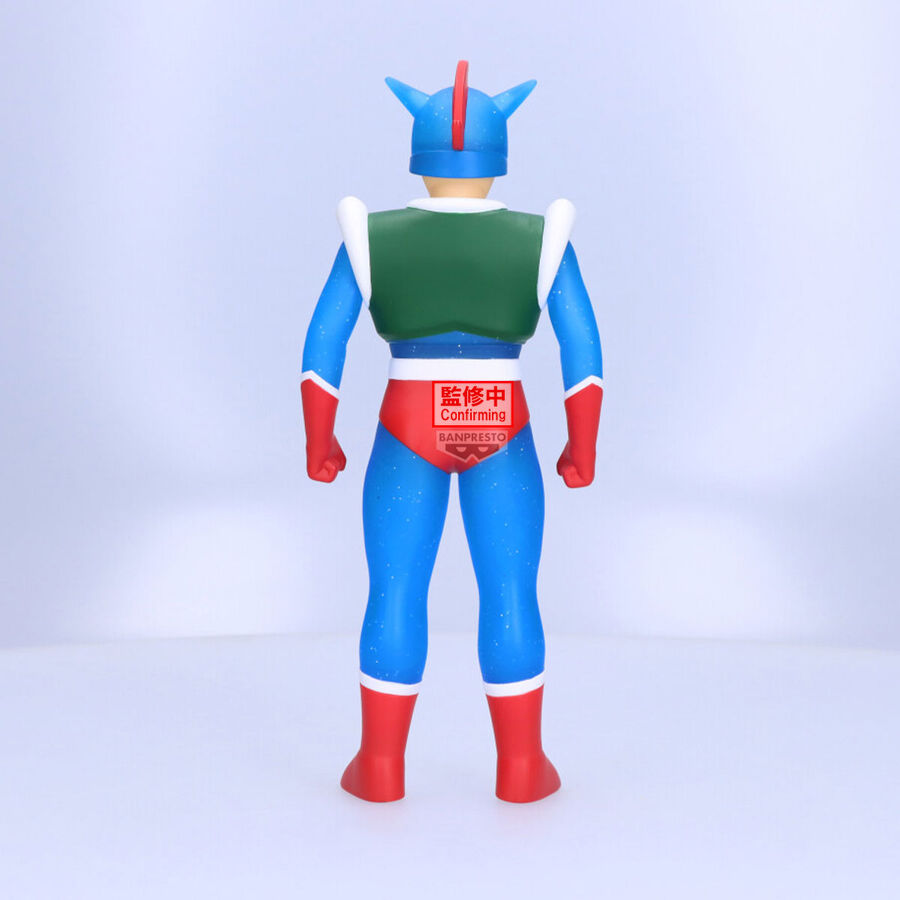 Figura Banpresto de Action Kamen de Crayon Shin-chan con traje azul, verde y rojo - 5