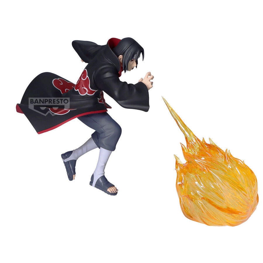Figura Itachi Uchiha Effectreme con efecto de llamas - 3