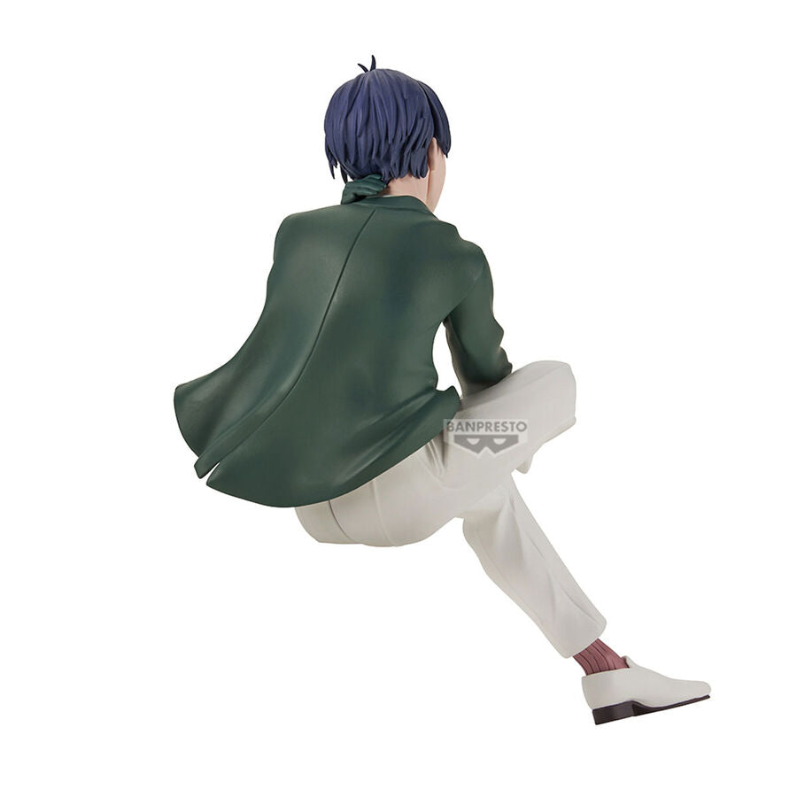 Figura de Yoichi Isagi de Blue Lock sentado - 4