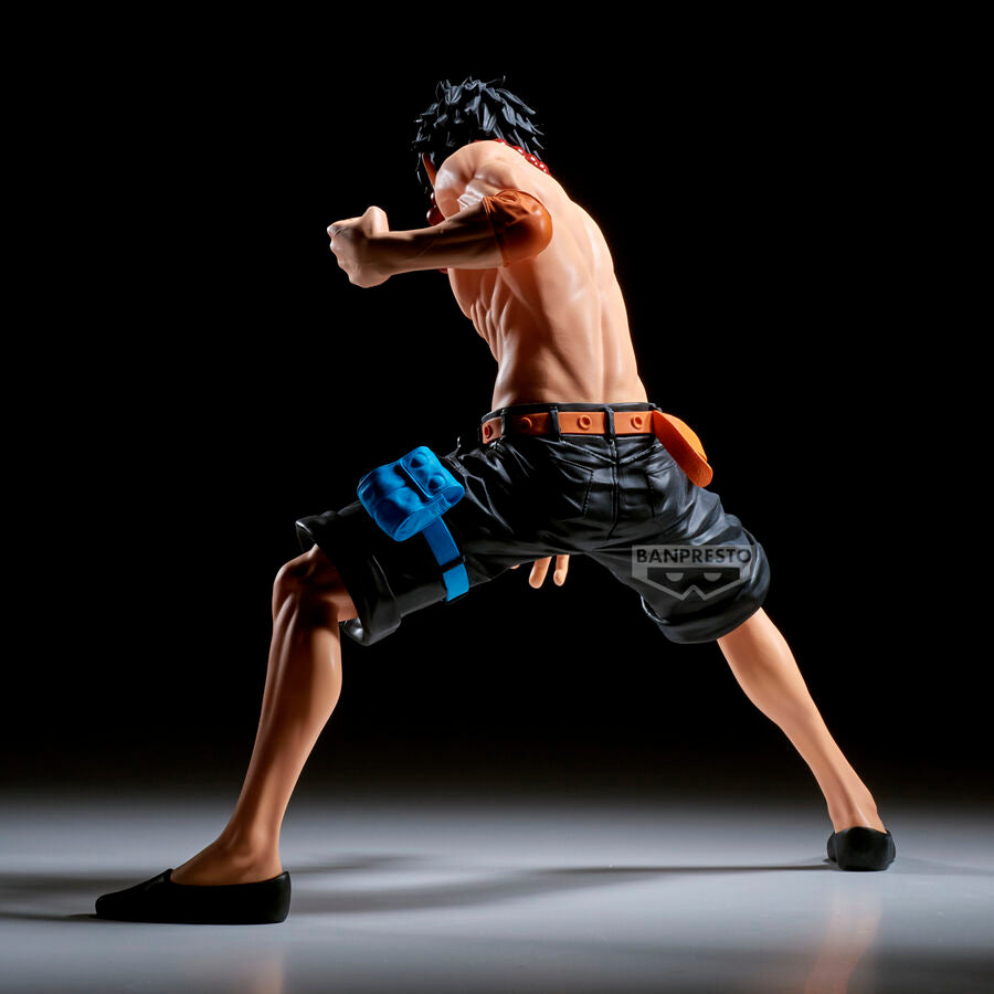 Figura Grandista de Portgas D. Ace de One Piece en pose de acción - 5