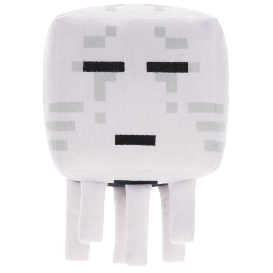 Peluche Ghast de Minecraft blanco con tentáculos