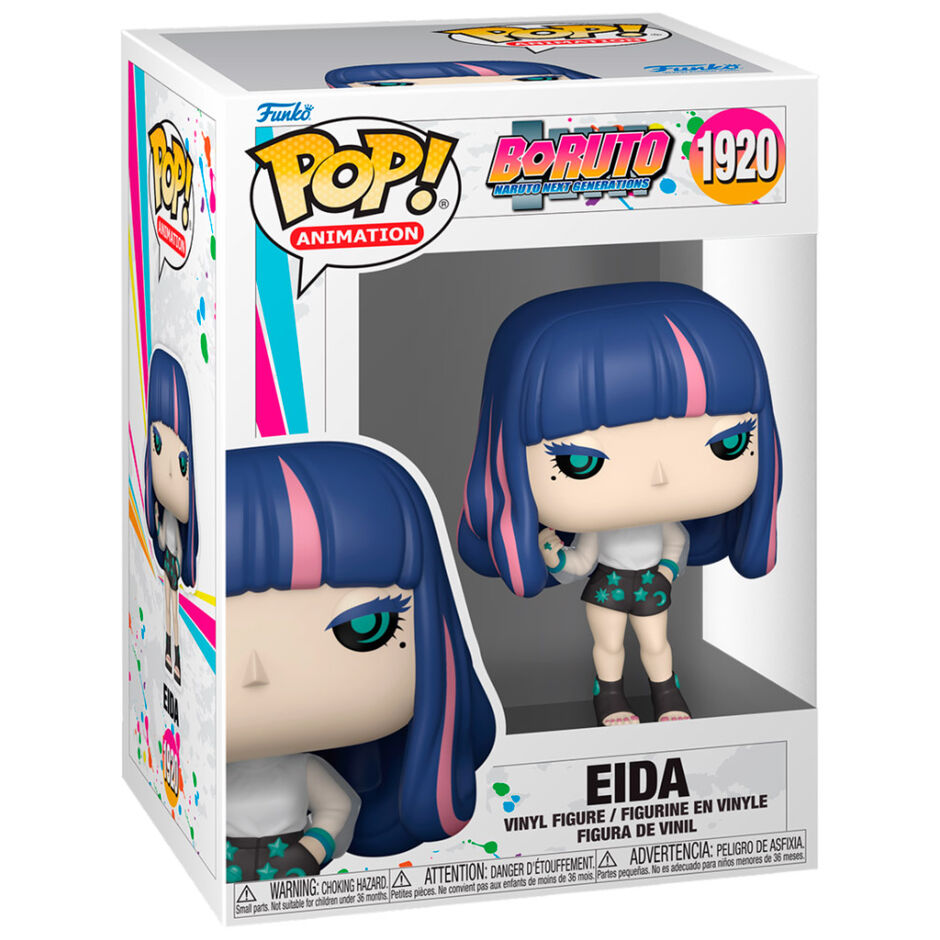 Figura Funko POP! de Eida con cabello azul y mechones rosas - 2