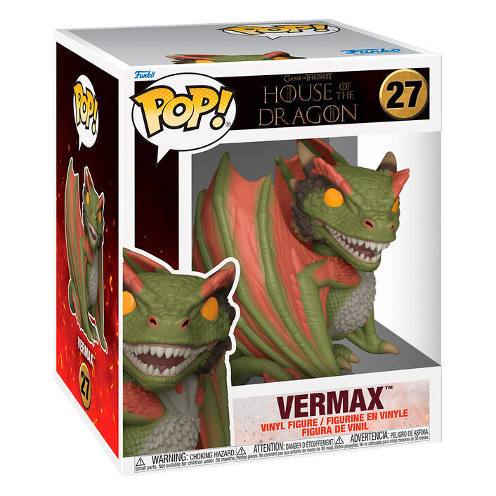 Figura Funko POP! de Vermax verde con alas rojizas - 2