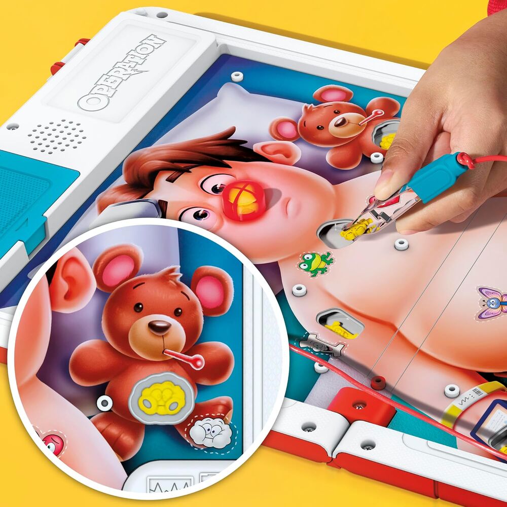 Juego Operación de Hasbro en forma de maletín médico con Sam - 5