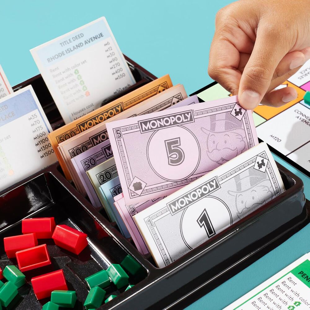 Caja del juego de mesa Monopoly clásico de Hasbro en español - 6