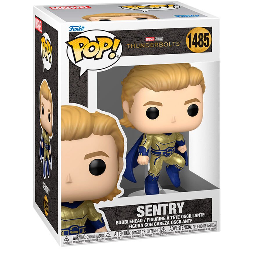 Figura Funko POP! Marvel Thunderbolts Sentry con traje dorado y azul - 2
