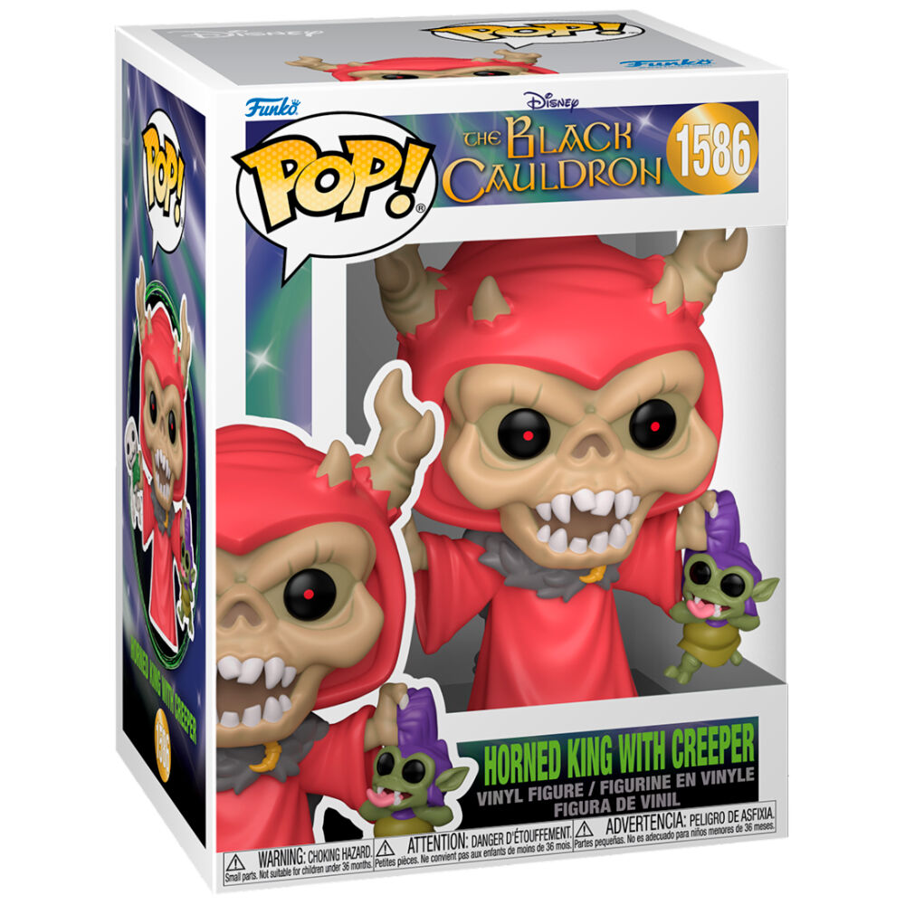 Figura Funko POP! del Horned King con Creeper y un esqueleto - 2