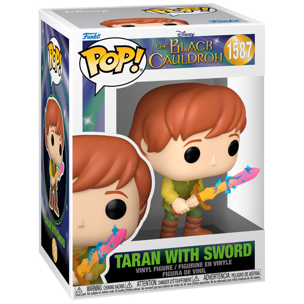 Figura Funko POP! de Taran de El Caldero Negro con espada - 2