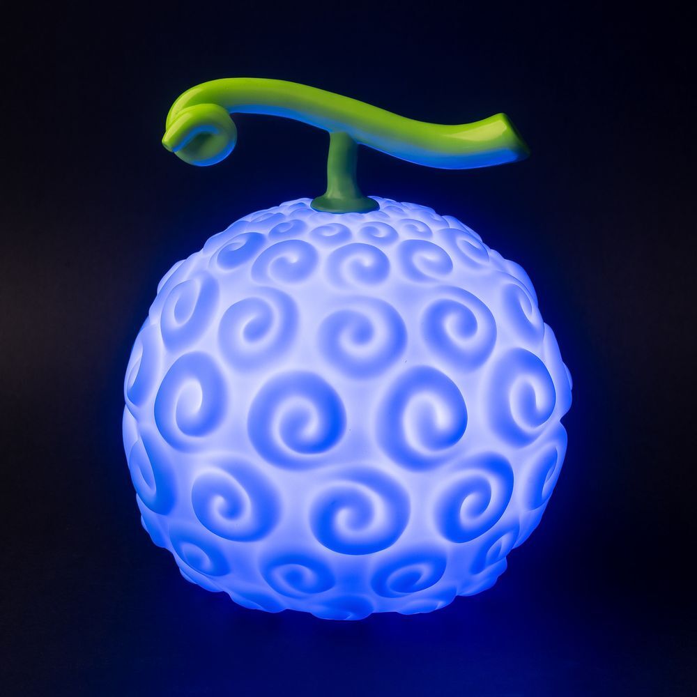 Lámpara azul Fruta Gum Gum de One Piece con tallo verde - 2