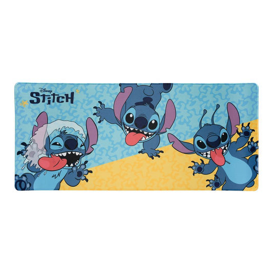 Alfombrilla gaming Disney Stitch azul y amarilla - 2