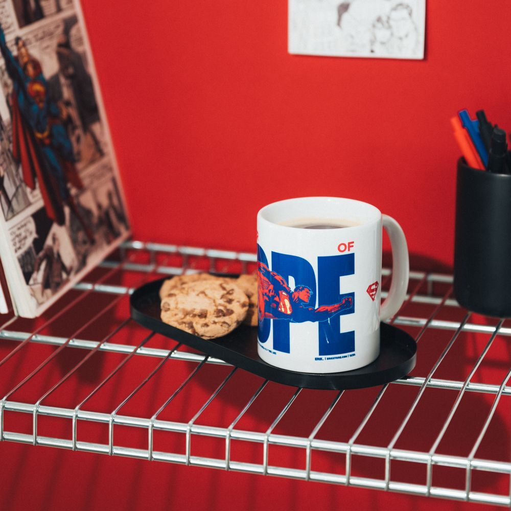 Taza blanca de cerámica Superman DC Comics de 350 ml - 6
