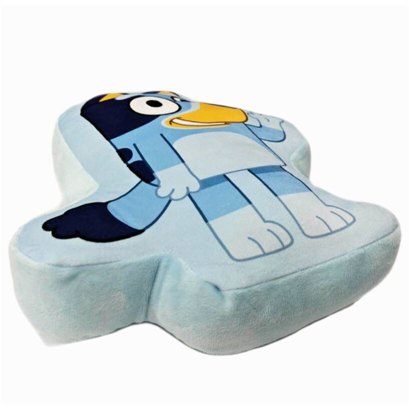 Cojín 3D de Bluey con diseño azul y forma contorneada - 2