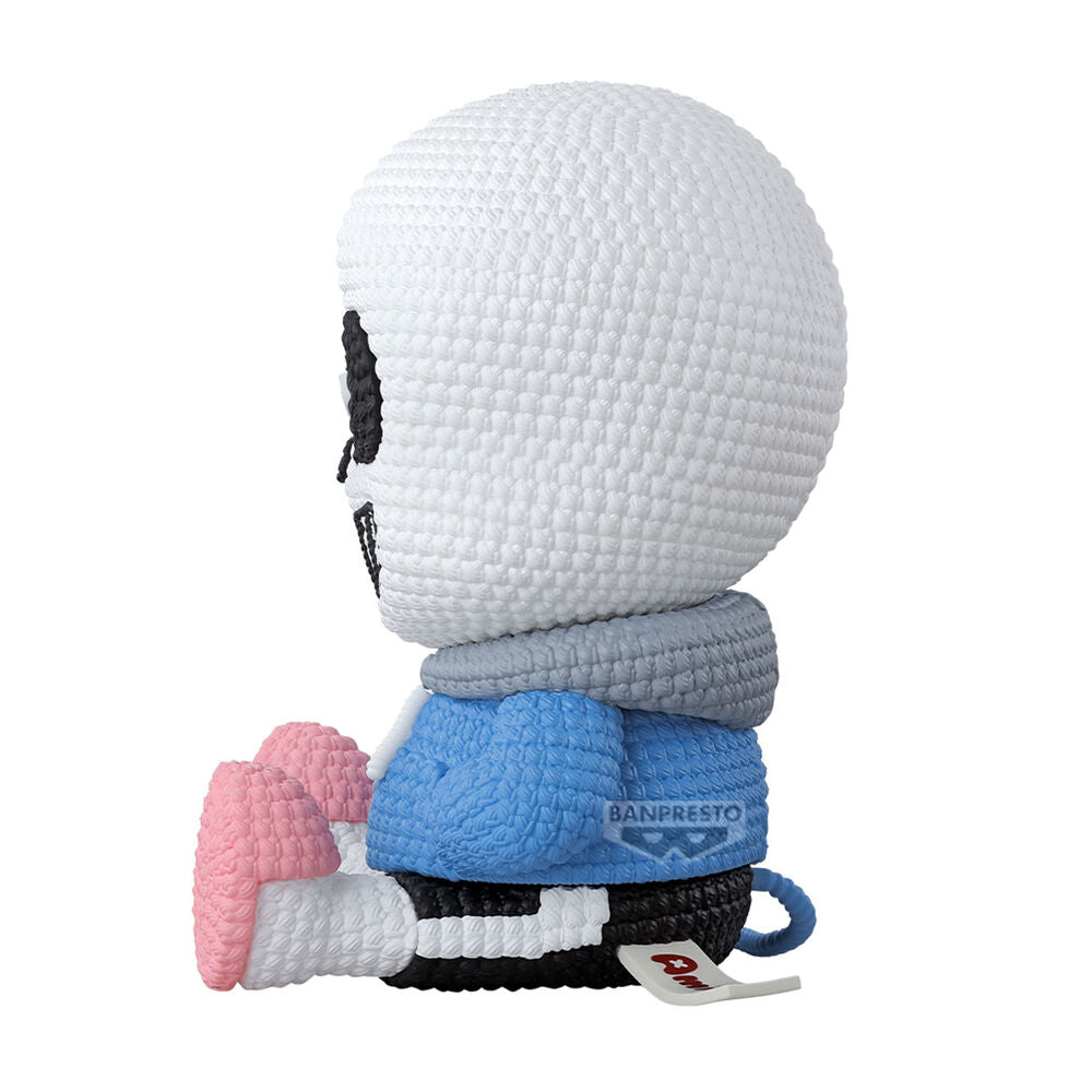 Figura Amicot de Sans de Undertale con chaqueta azul - 4