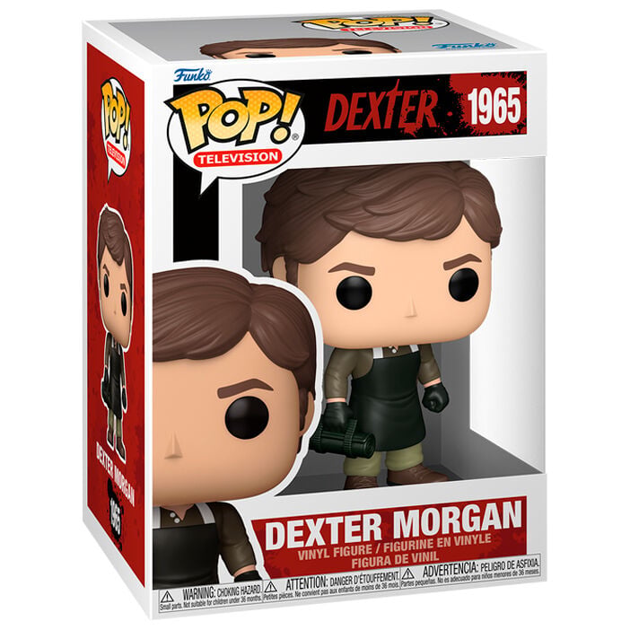 Figura Funko POP! de Dexter Morgan con delantal oscuro y guantes - 2