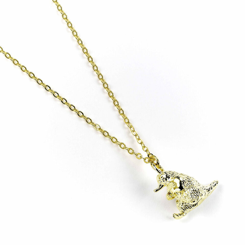 Colgante dorado de Niffler con bola de Navidad granate - 4
