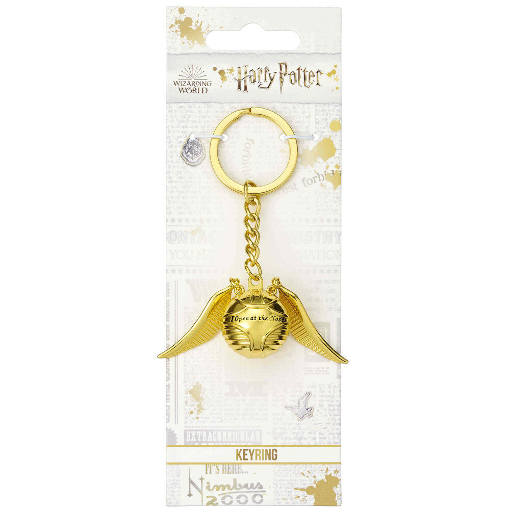 Llavero 3D dorado de la Snitch Dorada de Harry Potter - 2