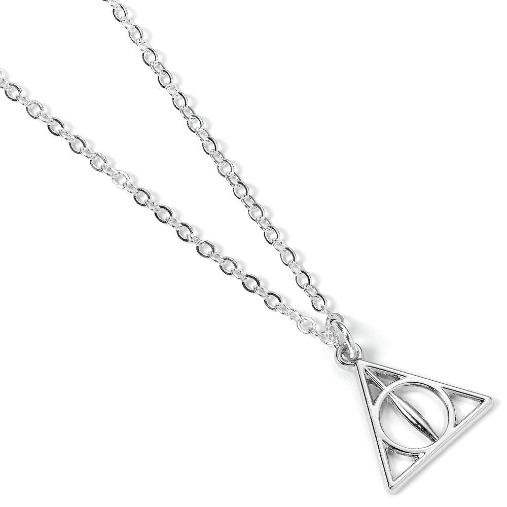 Colgante plateado de las Reliquias de la Muerte de Harry Potter - 4