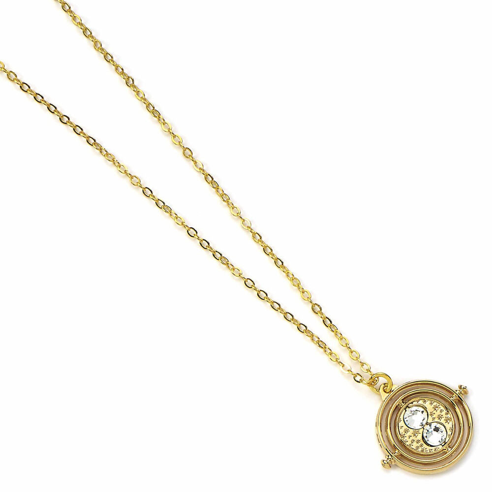 Colgante dorado Giratiempo de Harry Potter con cadena - 4