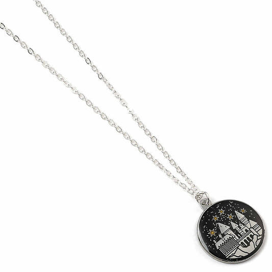 Colgante Harry Potter con medalla del Castillo de Hogwarts y cadena - 3