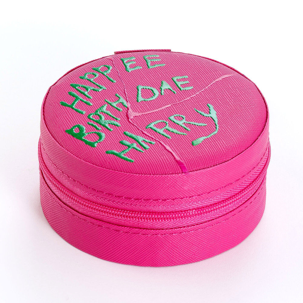 Joyero redondo rosa de Harry Potter Happee Birthdae - 4