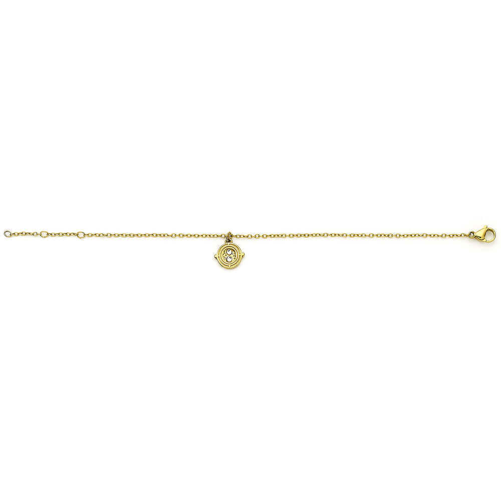 Pulsera dorada Harry Potter con símbolo del Tornero del Tiempo - 3