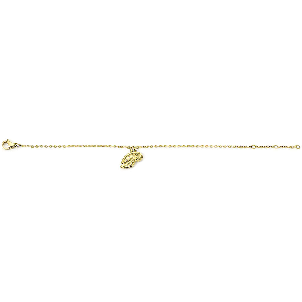 Pulsera Harry Potter con colgante de la Snitch dorada - 3