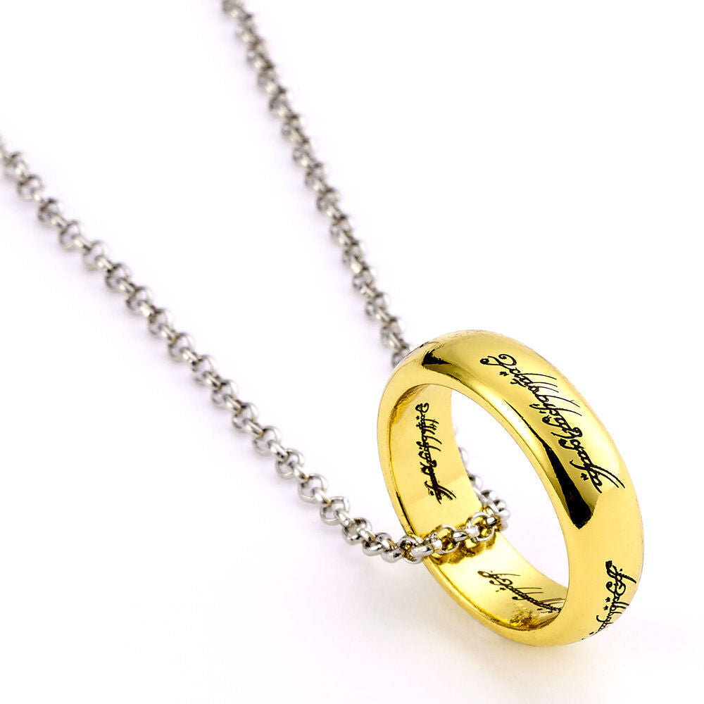 Colgante del Anillo de El Señor de los Anillos con cadena - 7