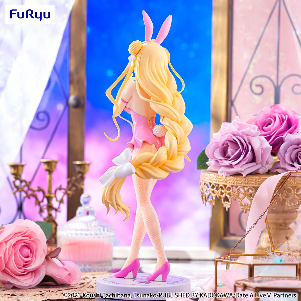 Figura de Mukuro Hoshimiya con traje rosa de conejita - 3