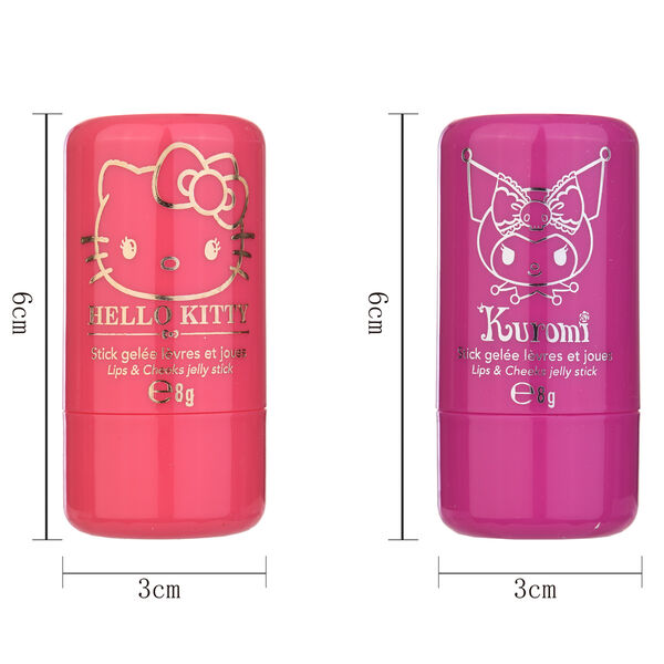 Colorete labial Hello Kitty y Kuromi en formato stick - 5