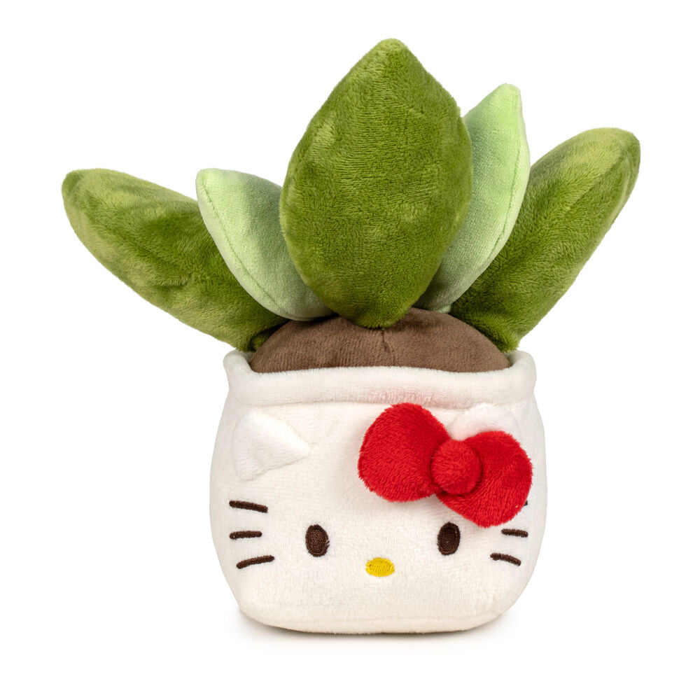Peluche surtido Botanical Love de Hello Kitty con diseños de plantas y flores - 4